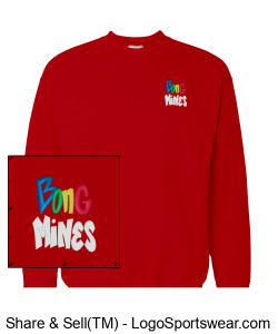 Bong Mines Crewneck Sweater Design Zoom